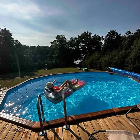 Zdunlandia Dom Nad Jeziorem, Jacuzzi, Kort, Basen *